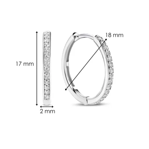 TI SENTO MILANO Medium Hoops Earrings