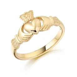 Yellow Gold Claddagh Ring