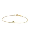 Yellow Gold CZ Blush Bracelet